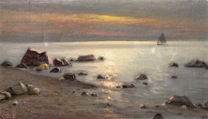 Strand ved Ogne Jaderen, Carl Wilhelm Barth